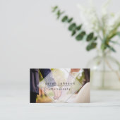 Minimaal Visitekaartje fotograaf (Staand voorkant)