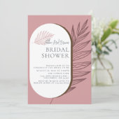 Minimaal Vrijgezellenfeest Dusty Script Kaart (Staand voorkant)