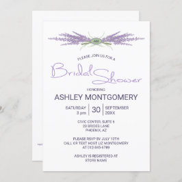 Minimaal Vrijgezellenfeest lavender Flower Bunles Kaart