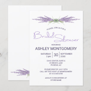 Minimaal Vrijgezellenfeest lavender Flower Bunles Kaart