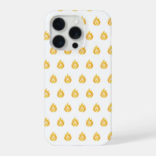 Minimaal Vuur Vlam Icoon Heet Lit Aesthetisch Graf iPhone 15 Pro Case