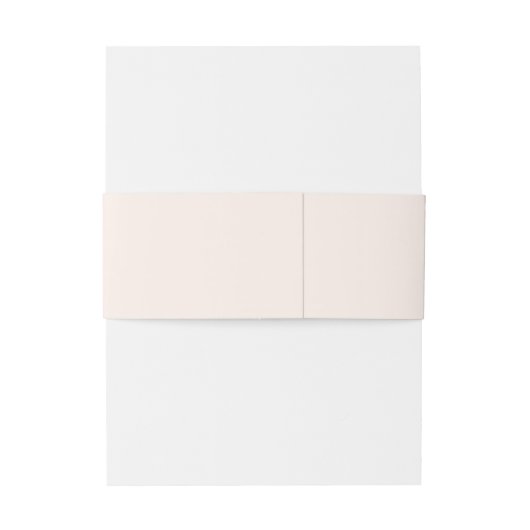 Minimaal warm-beige uitnodigingen wikkel (Achterkant Voorbeeld)