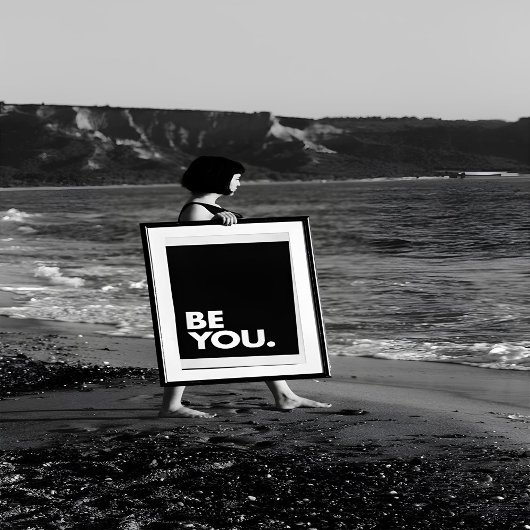 Minimaal | Wees jezelf gewaagd Briefkaart