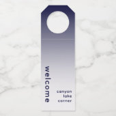 Minimaal welkome marineslag Label (Voorkant)