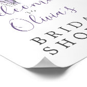 Minimaal welkomstteken van Vrijgezellenfeest Laven Poster (Hoek)