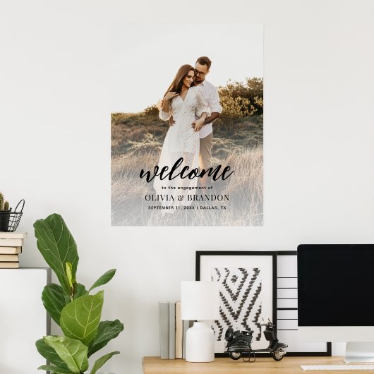 Minimaal welkomstwoord van de partij voor het schr poster (Thuiskantoor)