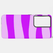 Minimaal wisselend paars samsung galaxy hoesje (Linkerkant)