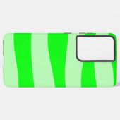 Minimaal wisselgroen samsung galaxy hoesje (Linkerkant)