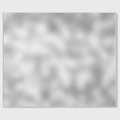 Minimaal wit, grijs, zilver stedelijk glas cadeaupapier (Vlak)