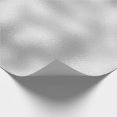 Minimaal wit, grijs, zilver stedelijk glas cadeaupapier (Hoek)