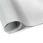 Minimaal wit, grijs, zilverglaasje cadeaupapier (Rol Hoek)