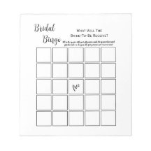 Minimaal Wit Vrijgezellenfeest Bingo Party Game