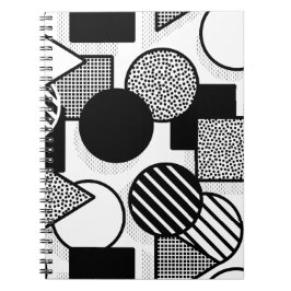 Minimaal zwart ontwerp III Notitieboek