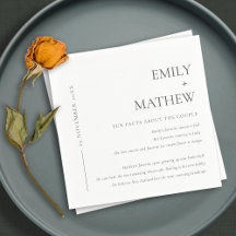 MINIMAAL ZWARTE EN WITTE TYPOGRAFIE FUN FACTS