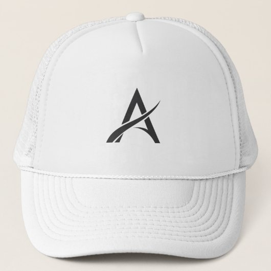 Minimal A Mark™ Foam Trucker Hoed – Artemis Collec Pet (Voorkant)