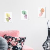 Minimal Abstract Botanical Line Art Prints (Woonkamer)