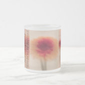 Minimal Abstract Floral Mug with Quote Matglas Koffiemok (Center)