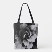 Minimal Abstract Floral Tote Bag (Achterkant)