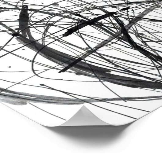 Minimal Abstract Line Art Prints (Hoek)