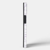 Minimal Abstract line phone case (Achterkant / Rechts)