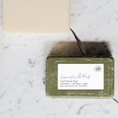 Minimal Add Your Logo Script Beauty Product Labels