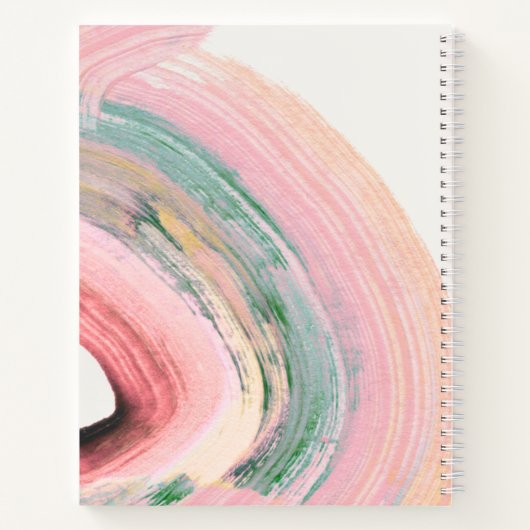 Minimal Aesthetic Journal for Notes & Ideas Notitieboek (Achterkant)