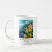 Minimal Amalfi Coast Italy Vintage Travel Koffiemok (Links)