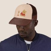 Minimal Animal Illustration Hat Trucker Pet (In situ)