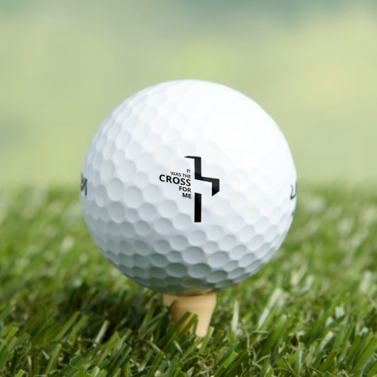 Minimal Art Christelijk Art Cross Gospel Gezegden  Golfballen (Insitu Shirt)