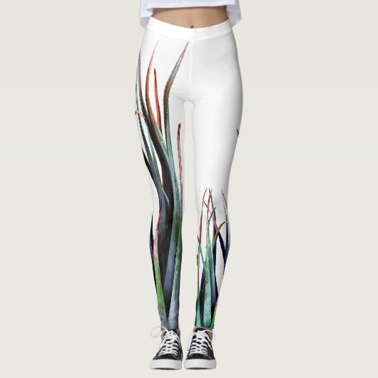 Minimal Art laat Leggings (Voorkant)