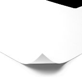 Minimal Art Zwart-wit Vrouw Poseren Wandkunst Perfect Poster (Hoek)