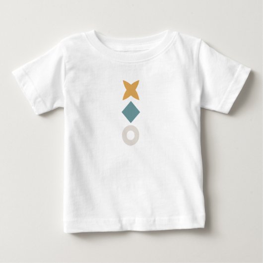 Minimal Bauhaus Baby T-Shirt (Voorkant)