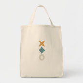 Minimal Bauhaus Baby Tote Bag (Voorkant)