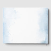 Minimal Beach Anchor Kust Nautische bruiloft Folie Gastenboek (Achterkant)