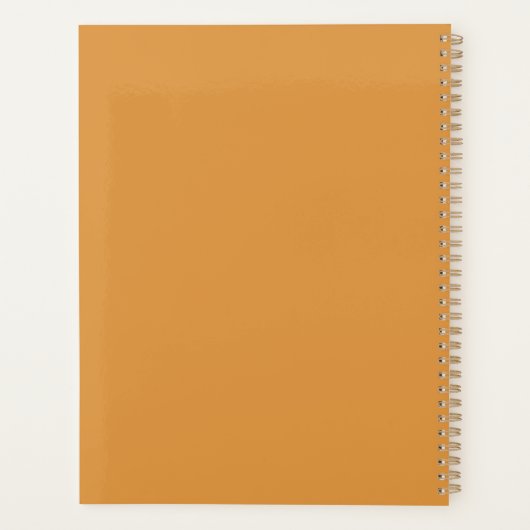 Minimal Beige 2026 Neutral Abstract Inspirational Planner (Achterkant)