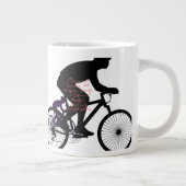 Minimal Bicycle Art Grote Koffiekop (Rechts)