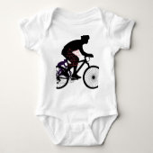 Minimal Bicycle Art Romper (Voorkant)