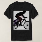 Minimal Bicycle Art  T-shirt (Design voorkant)