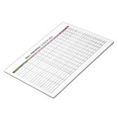 Minimal Bill Payment Notitieblok (Schuin)