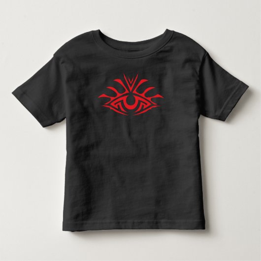 Minimal Black Ink Tattoo Style Artwork Kinder Shirts (Voorkant)