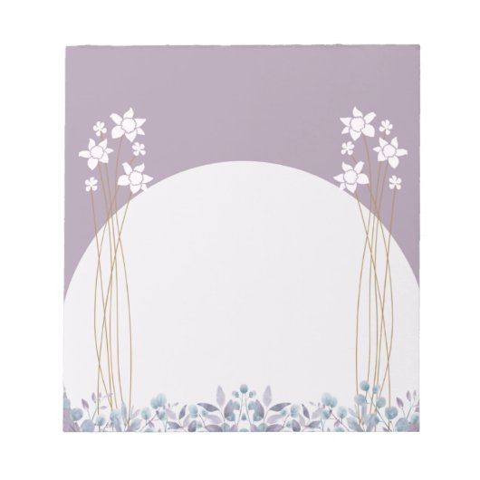 Minimal Bloom Notes-Collectie Notitieblok (Voorkant)