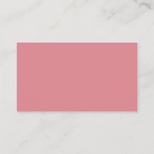 Minimal Blush Pink Baby shower Registry Informatiekaartje (Achterkant)