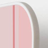 Minimal Blush Pink gepersonaliseerd Pickleball Paddle (Links Detail)