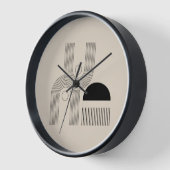 Minimal Boho Acryl Wanduhr Boho Style (Hoek)