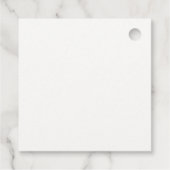 Minimal Boho Boy Kleding Baby shower Bedankjes Labels (Achterkant)