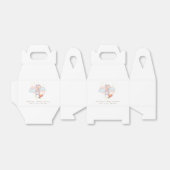 Minimal Boho Waterverf Bunny Stars Baby shower Bedankdoosjes (Uitgevouwen)