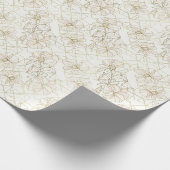 Minimal Botanical Line Art Pattern (1) Cadeaupapier (Hoek)