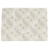 Minimal Botanical Line Art Pattern (1) Groot Cadeauzakje (Voorkant)