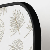 Minimal Botanical Line Art Pattern (6) Pickleball Paddle (Links Detail)