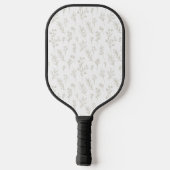Minimal Botanical Line Art Pattern (9) Pickleball Paddle (Achterkant)